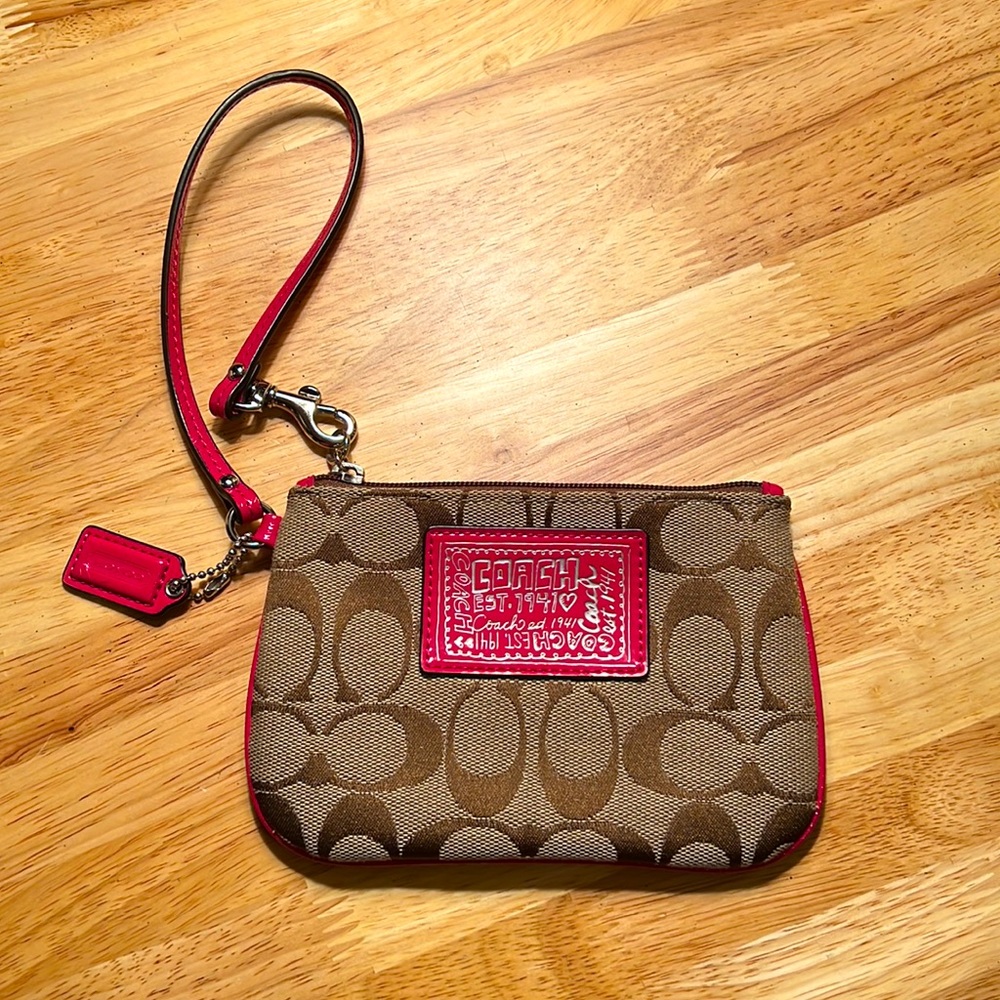 Coach wristlet